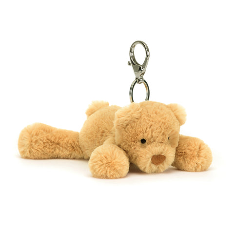 Jellycat Smudge Bear Bag Charm-SMG4BBC-Pumpkin Pie Kids Canada