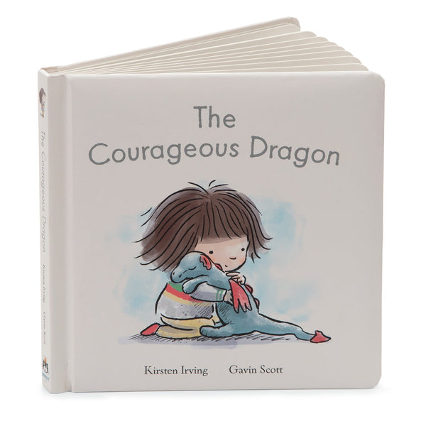 Jellycat The Courageous Dragon Book-BK4CD-Pumpkin Pie Kids Canada