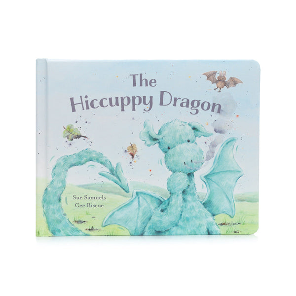 Jellycat The Hiccupy Dragon Board Book-BK4HD-Pumpkin Pie Kids Canada