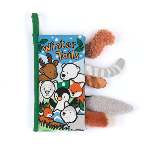 Jellycat Winter Tails Activity Book-BK4WT-Pumpkin Pie Kids Canada