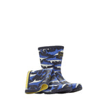 Joules Roll Up Rain Boots - Navy Sharks-Pumpkin Pie Kids Canada