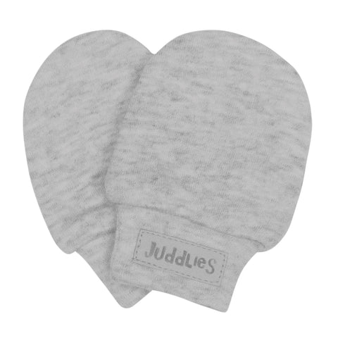 Juddlies Breather EZE Scratch Mitts - Pale GreyFleck-Pumpkin Pie Kids Canada