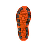 Kamik Riptide Rain Boot - Charcoal Carbon Orange-EK6285Y CHA 1-Pumpkin Pie Kids Canada