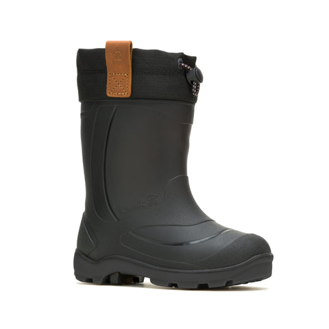 Kamik Tundra Jr Boot - Black-AK8215G BLK 11-Pumpkin Pie Kids Canada
