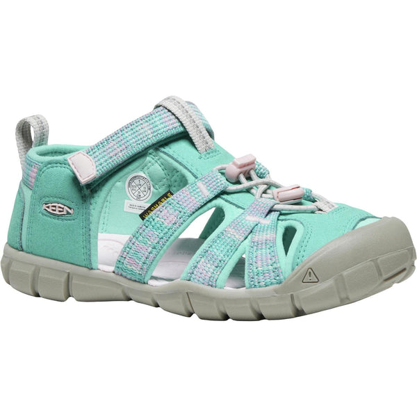 Keen Seacamp II CNX Sandal -Bright Aqua/Pink-A-Boo-Pumpkin Pie Kids Canada