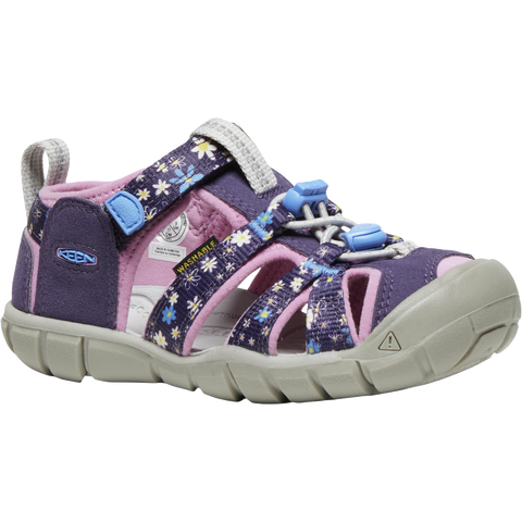 Keen Seacamp II CNX Sandal - Daisies/Marina-Pumpkin Pie Kids Canada