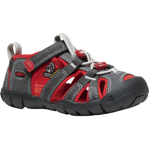 Keen Seacamp II CNX Sandal - Magnet/Red Carpet-Pumpkin Pie Kids Canada