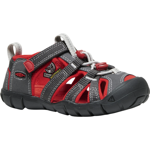 Keen Seacamp II CNX Sandal - Magnet/Red Carpet-Pumpkin Pie Kids Canada