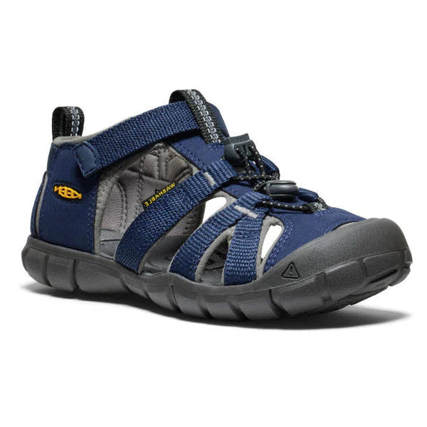 Keen Seacamp II CNX Sandal - Naval Academy/Drizzle-1030807 8-Pumpkin Pie Kids Canada