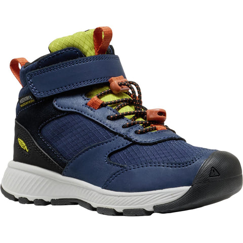 Keen Skua Mid WP Hiker - Naval Academy/Rogue Green-Pumpkin Pie Kids Canada