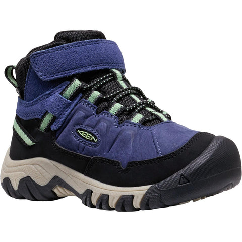 Keen Targhee IV Mid WP Hiker - Skipper Blue/Hemlock-Pumpkin Pie Kids Canada