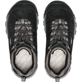 Keen Targhee IV WP Hiker - Black/Steel Grey-Pumpkin Pie Kids Canada