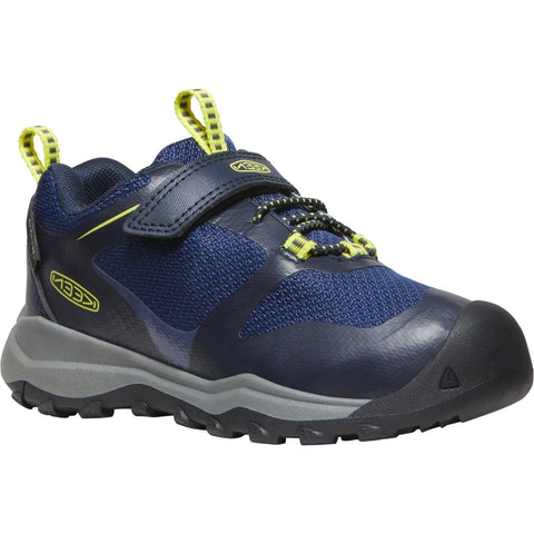Keen Wanduro Low WP Hiker - Sky Captain/Evening Primrose-1028011 9-Pumpkin Pie Kids Canada