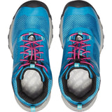 Keen Wanduro Mid WP Hiker - Fjord Blue/Fuchsia Purple-1027896 1-Pumpkin Pie Kids Canada