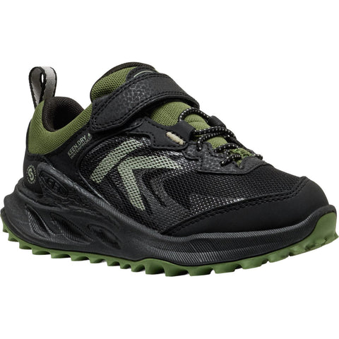 Keen Zionic WP Hiker - Black/Bronze Green-Pumpkin Pie Kids Canada