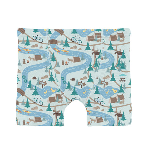 KicKee Pants Boxer Brief - Freach Air Campground Map-Pumpkin Pie Kids Canada