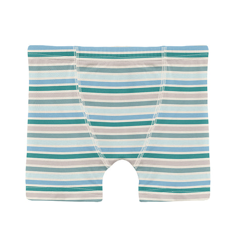 KicKee Pants Boxer Brief - Lakeside Stripe-Pumpkin Pie Kids Canada