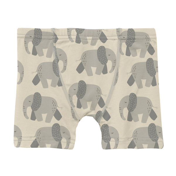 KicKee Pants Boxer Brief - Natural Elephants-SBB9-F26D1D-NES 23-Pumpkin Pie Kids Canada