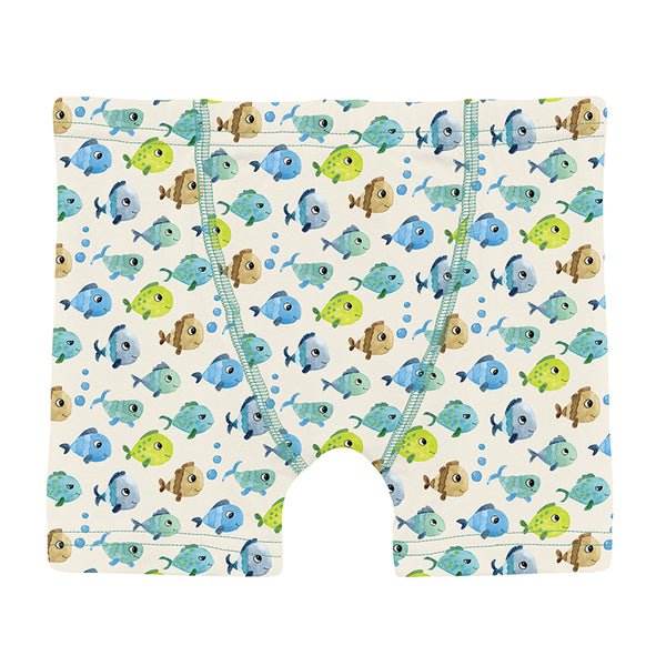 KicKee Pants Boxer Brief - Natural Fishies-SBB9-S26D3D-NFH 34-Pumpkin Pie Kids Canada