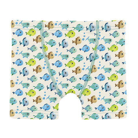 KicKee Pants Boxer Brief - Natural Fishies-SBB9-S26D3D-NFH 34-Pumpkin Pie Kids Canada