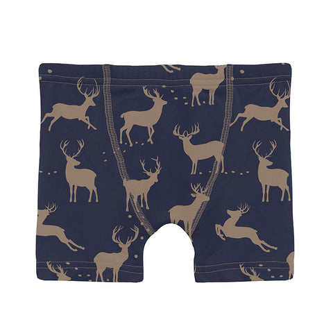KicKee Pants Boxer Brief - Peacoat Elk-Pumpkin Pie Kids Canada