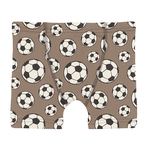 KicKee Pants Boxer Brief - Portabella Soccer-Pumpkin Pie Kids Canada
