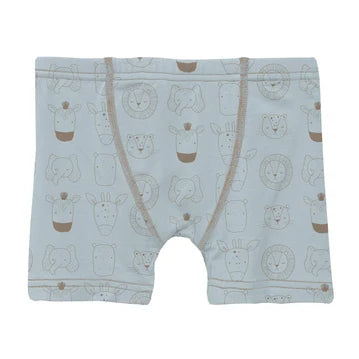 KicKee Pants Boxer Brief - Spring Sky Animals-SBB9-F26D1-SYA M-Pumpkin Pie Kids Canada