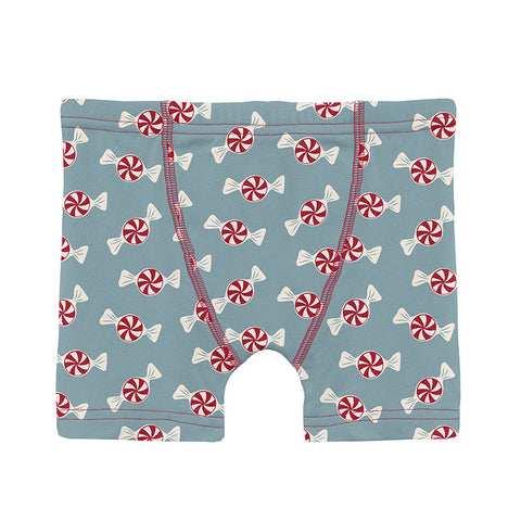 KicKee Pants Boxer Brief - Stormy Sea Peppermints-Pumpkin Pie Kids Canada