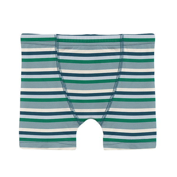 KicKee Pants Boxer Brief - Stormy Sea Stripe-Pumpkin Pie Kids Canada