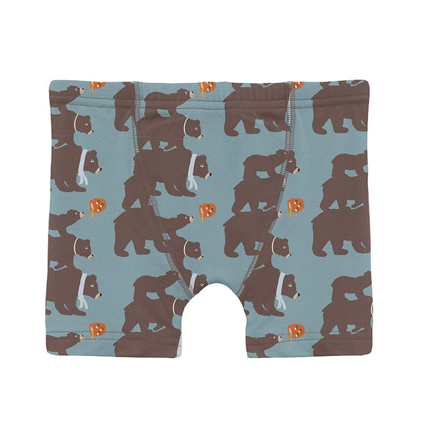 KicKee Pants Boxer Brief - Stormy Sea Three Naughty Bears-Pumpkin Pie Kids Canada