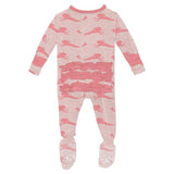 KicKee Pants Classic Ruffle Footie with 2W Zipper - Baby Rose Mermaid-RCZ112-5-LI-F23D32-BRMM N-Pumpkin Pie Kids Canada