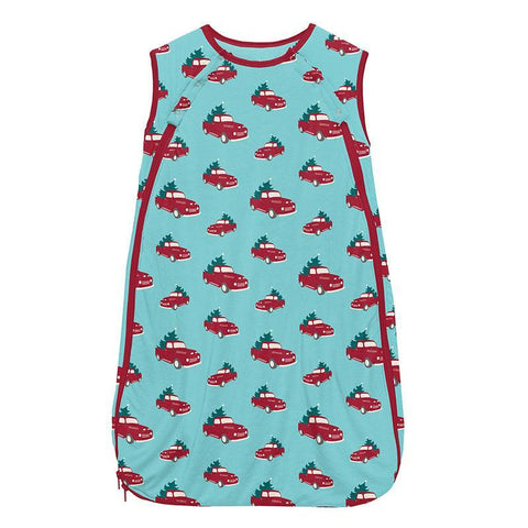 KicKee Pants Fluffle Sleeping Bag - Iceberg Trucks & Trees-FSB201-5-LI-F22D3-IBTT 06-Pumpkin Pie Kids Canada