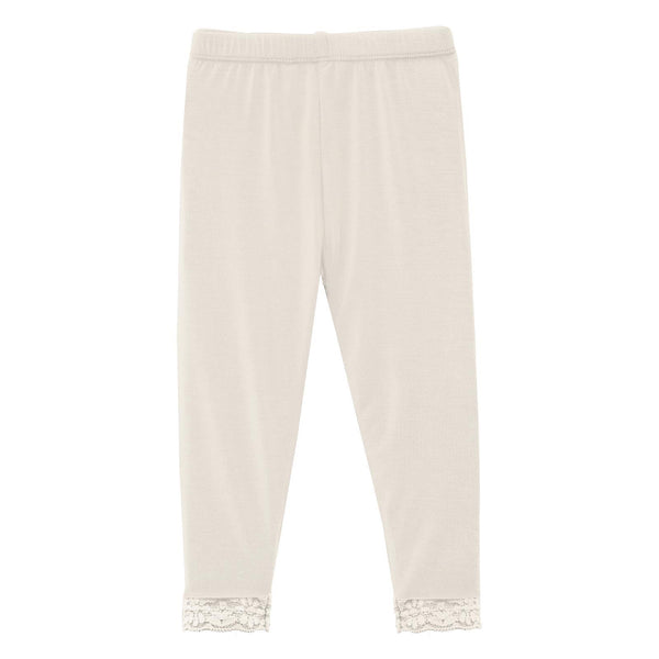 KicKee Pants Lace Trimmed Leggings - Natural-LL67-6-LI-YRS-N 0-Pumpkin Pie Kids Canada