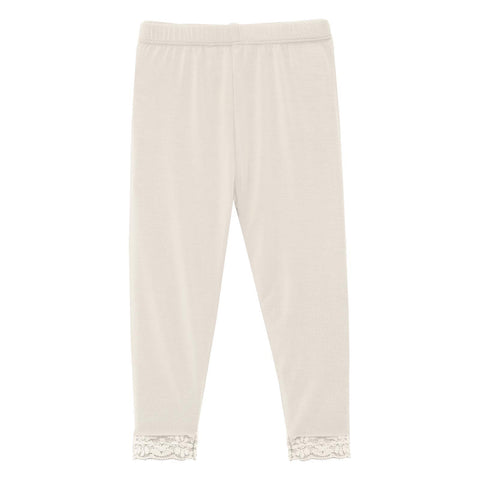 KicKee Pants Lace Trimmed Leggings - Natural-LL67-6-LI-YRS-N 0-Pumpkin Pie Kids Canada