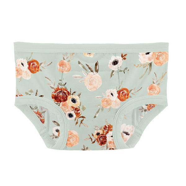 KicKee Pants Training Pants - Aloe Fall Floral-Pumpkin Pie Kids Canada