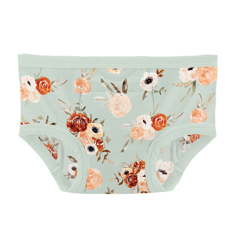 KicKee Pants Training Pants - Aloe Fall Floral-Pumpkin Pie Kids Canada