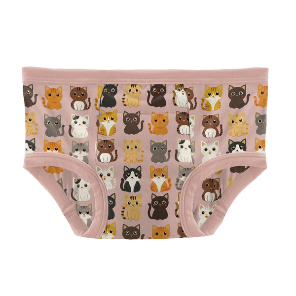 KicKee Pants Training Pants - Baby Rose Cats-TP68-F26D1D-BRC 23-Pumpkin Pie Kids Canada