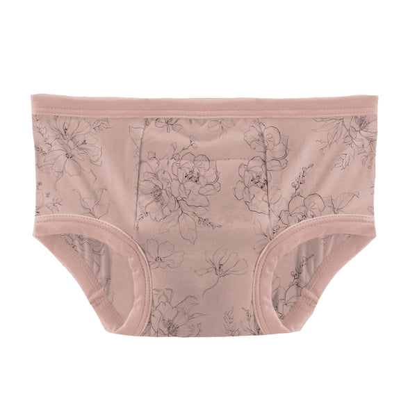 KicKee Pants Training Pants - Baby Rose Pencil Floral-TP68-F26D1D-RPF 23-Pumpkin Pie Kids Canada