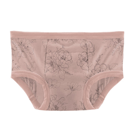 KicKee Pants Training Pants - Baby Rose Pencil Floral-TP68-F26D1D-RPF 23-Pumpkin Pie Kids Canada