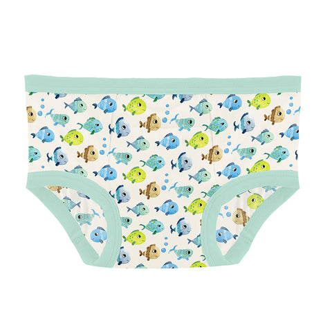 KicKee Pants Training Pants - Natural Fishies-TP68-S26D3D-NFH 23-Pumpkin Pie Kids Canada