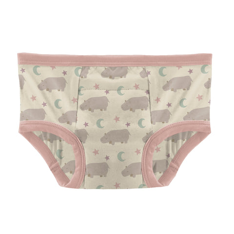 KicKee Pants Training Pants - Natural Hippo-TP68-F26D1D-NHO 23-Pumpkin Pie Kids Canada