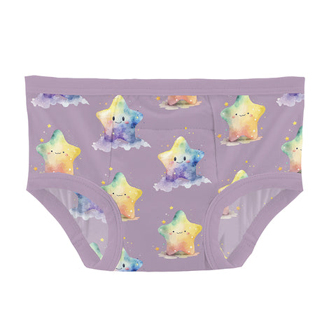 KicKee Pants Training Pants - Rainbow Stars-TP68-S26D2D-RBW 23-Pumpkin Pie Kids Canada