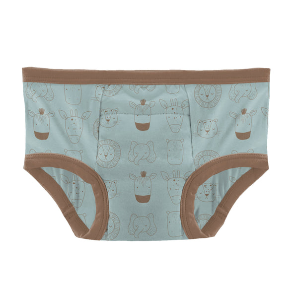 KicKee Pants Training Pants - Spring Sky Animals-TP68-F26D1-SYA 23-Pumpkin Pie Kids Canada