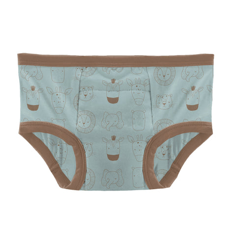 KicKee Pants Training Pants - Spring Sky Animals-TP68-F26D1-SYA 23-Pumpkin Pie Kids Canada