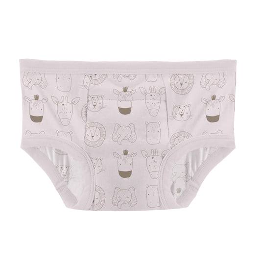 KicKee Pants Training Pants - Spring Violet Animals-TP68-F26D1-SVA 23-Pumpkin Pie Kids Canada