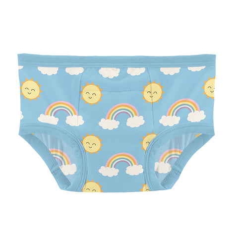 KicKee Pants Training Pants - Sunshine & Rainbows-Pumpkin Pie Kids Canada