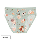 KicKee Pants Underwear - Aloe Fall Floral-GU03-3-F25D1AD-AOFF M-Pumpkin Pie Kids Canada