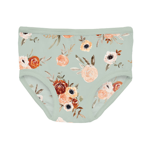 KicKee Pants Underwear - Aloe Fall Floral-Pumpkin Pie Kids Canada