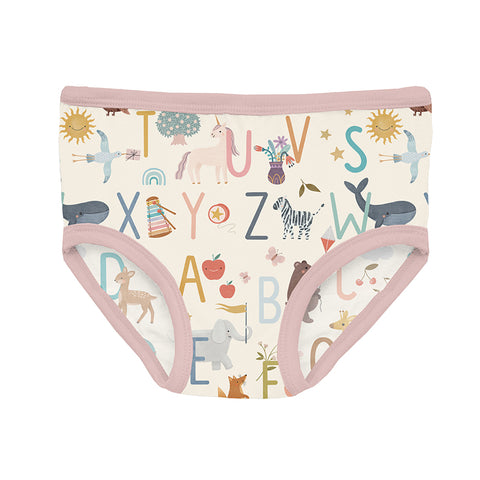 KicKee Pants Underwear - Animal Alphabet-GU03-F25D3AD-ALPH 34-Pumpkin Pie Kids Canada