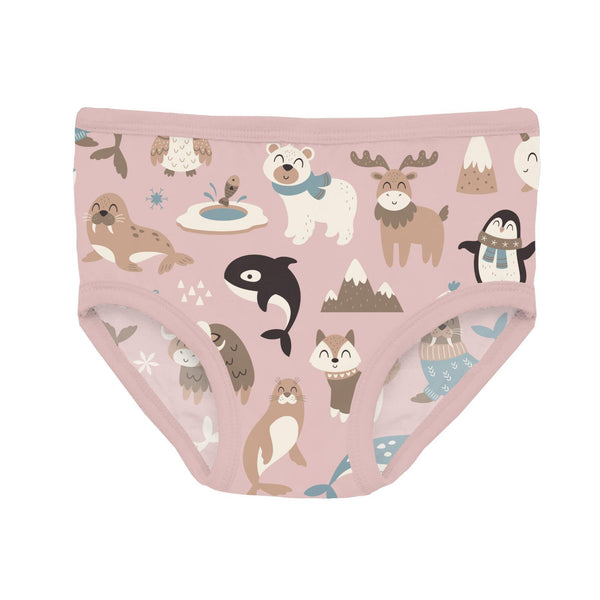 KicKee Pants Underwear - Baby Rose Arctic Animals-Pumpkin Pie Kids Canada